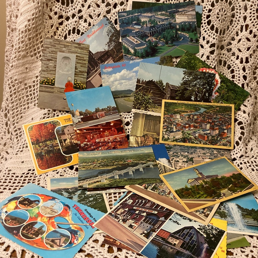 Vintage Postcard Bundle - Tennessee - Nashville, Opry, Country Music